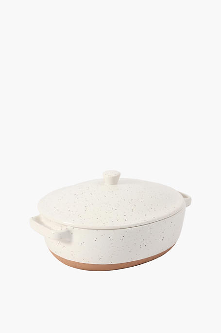 Speckle Casserole With Lid