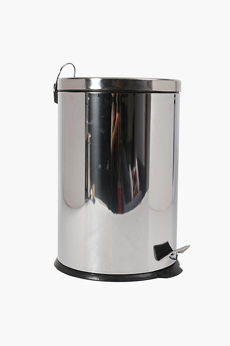 Stainless Steel Round Step Dustbin, 30l