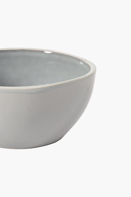 Glaze Square Stoneware Bowl