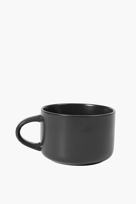 Matt Stoneware Soup Mug