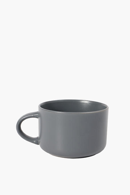 Matt Stoneware Soup Mug