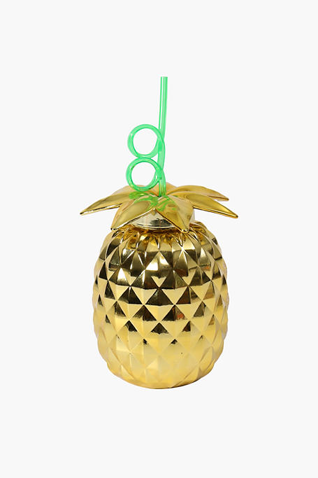 Pineapple Plastic Sippy Cup