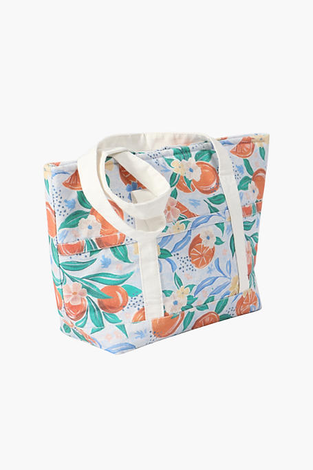 Olive Floral Cooler Bag