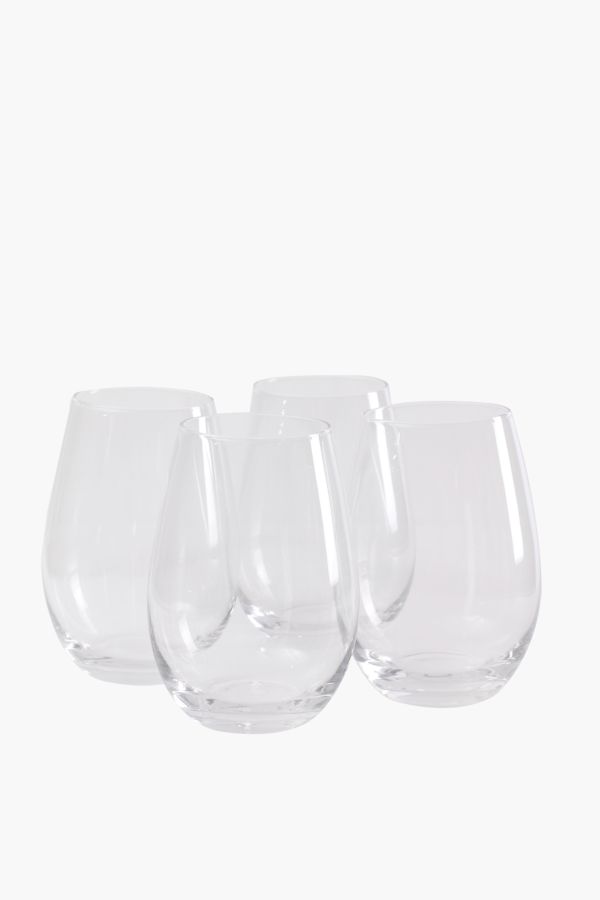 Mikasa 5193458 19-3/4 oz Clear Crystal Stemless Wine Glass 