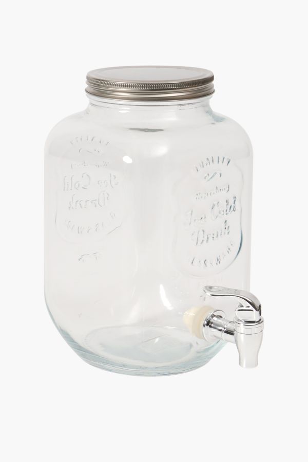 glass water dispenser with tap