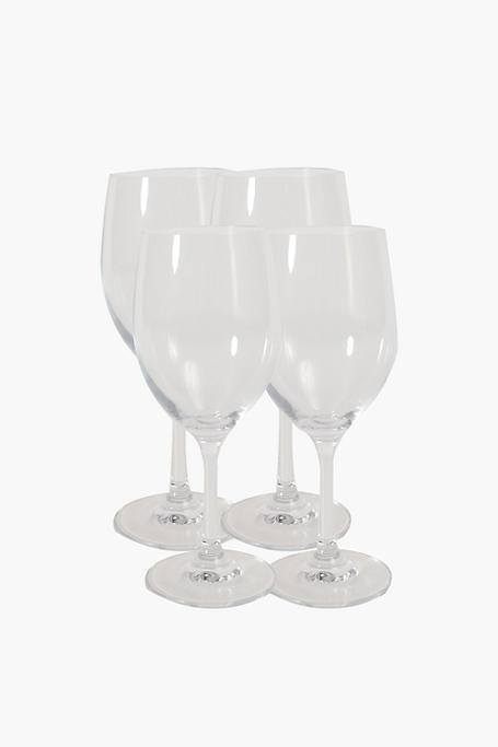 4 Pack Roma White Wine Glasses