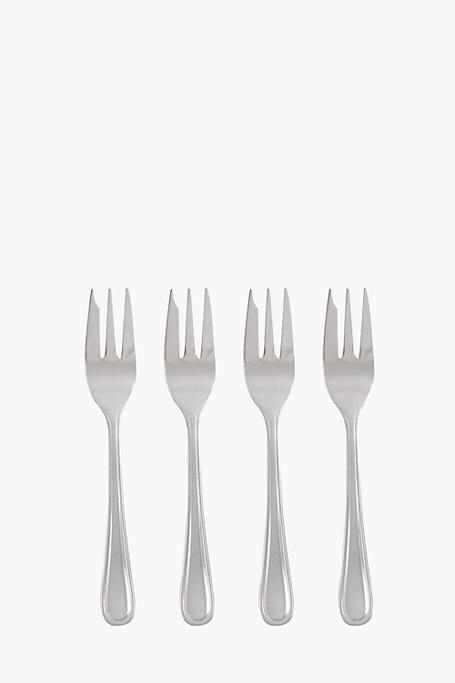 4 Pack Classic Cake Forks