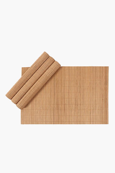 4 Pack Bamboo Placemats
