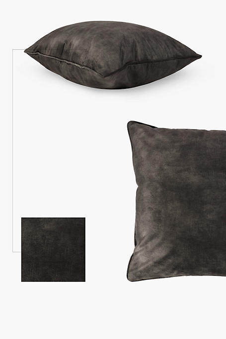 Velvet Feather Scatter Cushion, 60x60cm