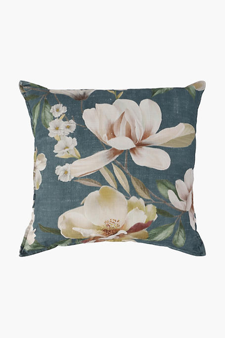 Printed Grace Bloom Feather Scatter Cushion 60x60cm