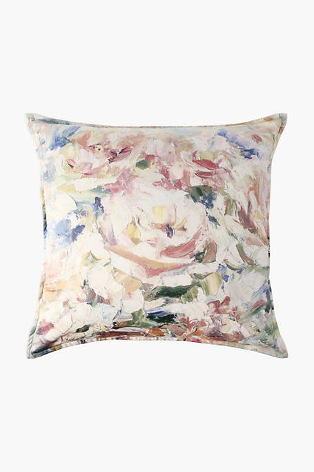 Printed Henry Floral Feather Scatter Cushion 60x60cm