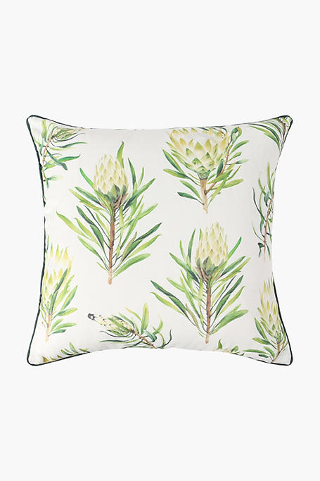 Printed Protea Feather Scatter Cushion 60x60cm