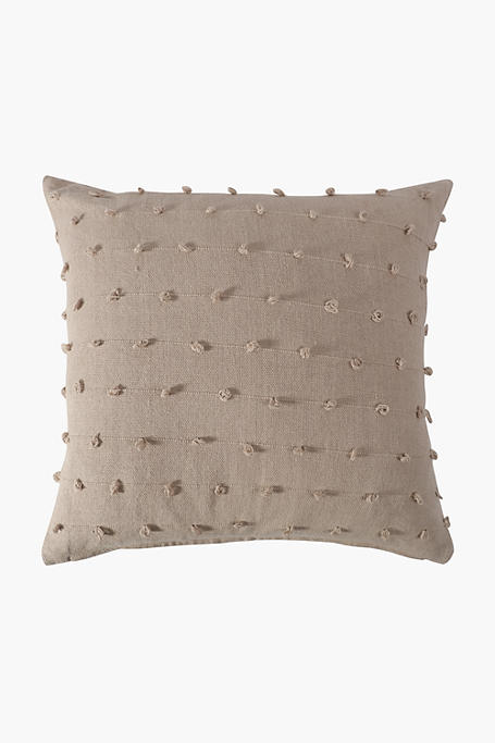 Textured Loop Scatter Cushion Cover, 60x60cm