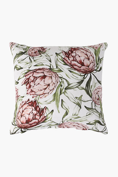 Printed Protea Scatter Cushion Cover 50x50cm