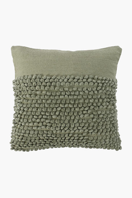 Textured Bobble Panel Scatter Cushion 50x50cm