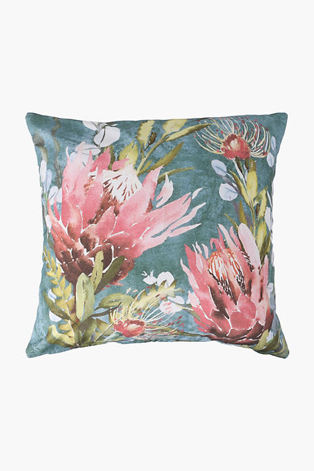 Printed Protea Scatter Cushion Cover 60x60cm