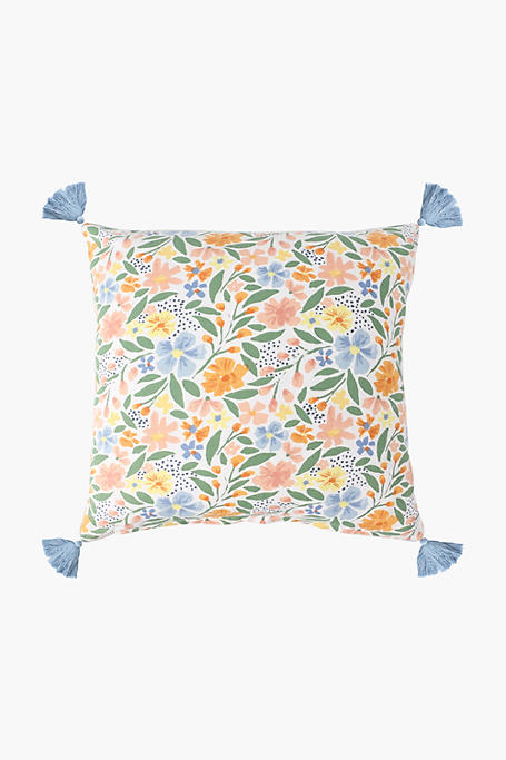 Printed Angela Floral Scatter Cushion 50x50cm