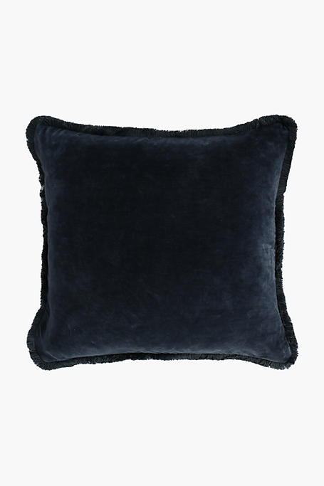 Velvet Fray Scatter Cushion 60x60cm