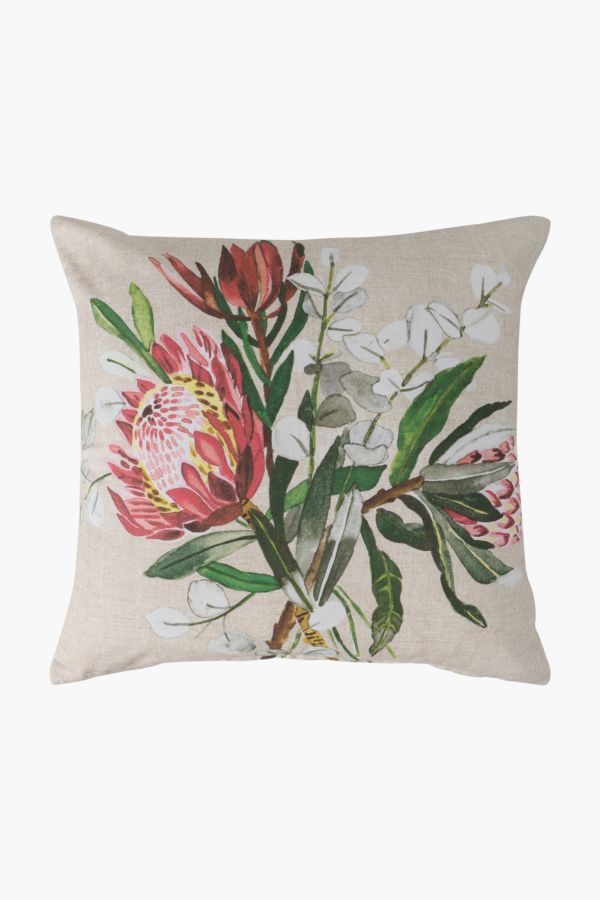 Protea Bunch Scatter Cushion Cover, 60x60cm