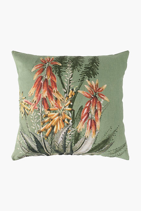 Printed Aloe Scatter Cushion Cover 50x50cm