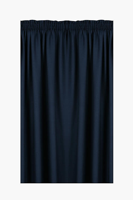 Lucca Textured Taped Curtain, 230x218cm