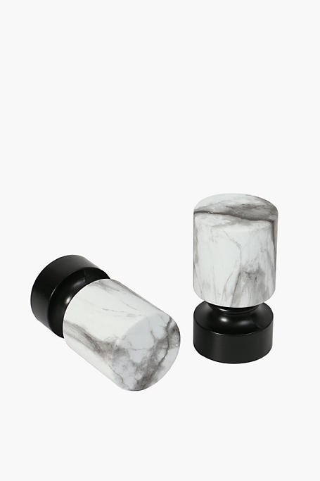 2 Pack Marble Finial 35mm