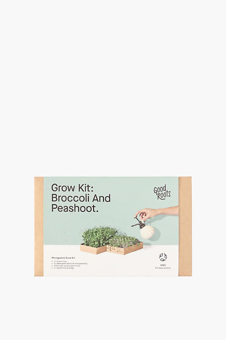 Microgreens Grow Kit : Broccoli And Peashoot