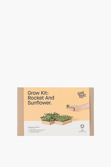 Microgreens Grow Kit : Rocket And Sunflower