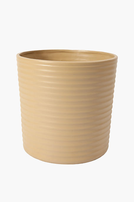 Ceramic Ripple Planter, Xxl