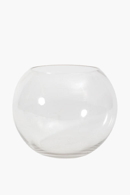 Glass Fish Bowl, 25cm