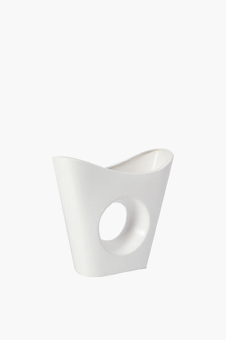 Ceramic Abstract Belly Vase Medium