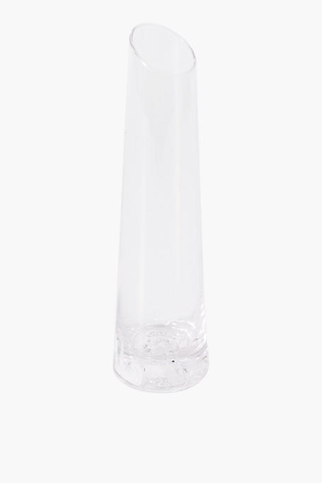 Glass Slant Vase