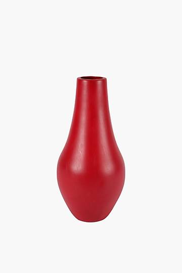 Ceramic Red Pack of 1 eBuyGB Decorative Vase 