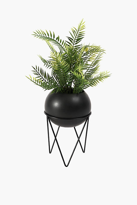 Ceramic Potted Palm Tree