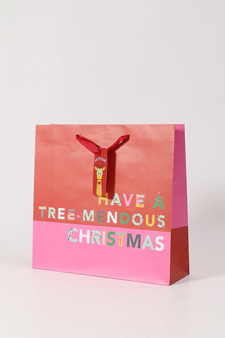 Joy Tremendous Christmas Gift Bag Medium