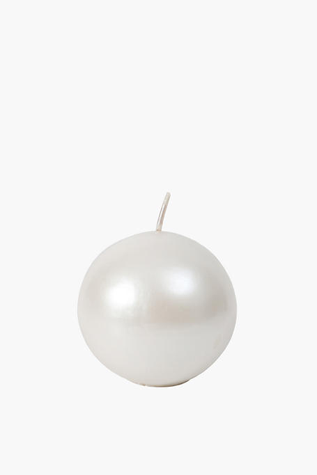 Pearl Ball Candle, 8cm