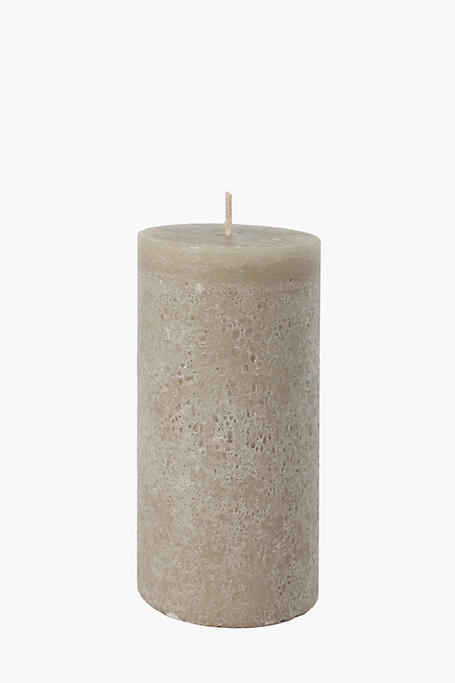 Sandalwood Rustic Candle, 7,5x14cm