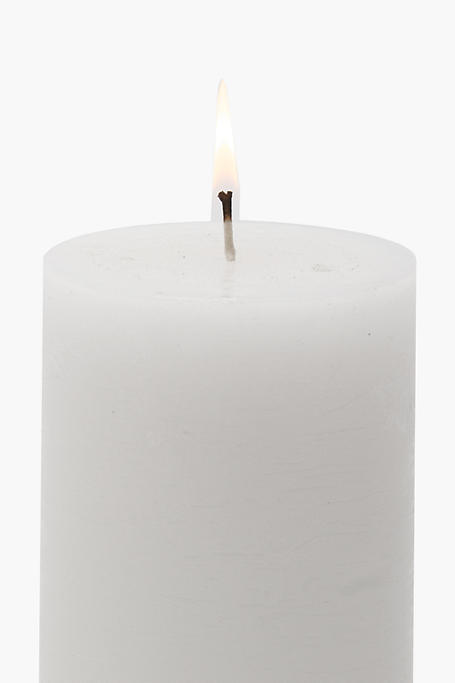 Magnolia Pillar Candle, 10x20cm