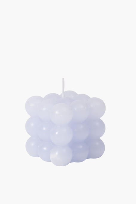 Bubble Pillar Candle Mini