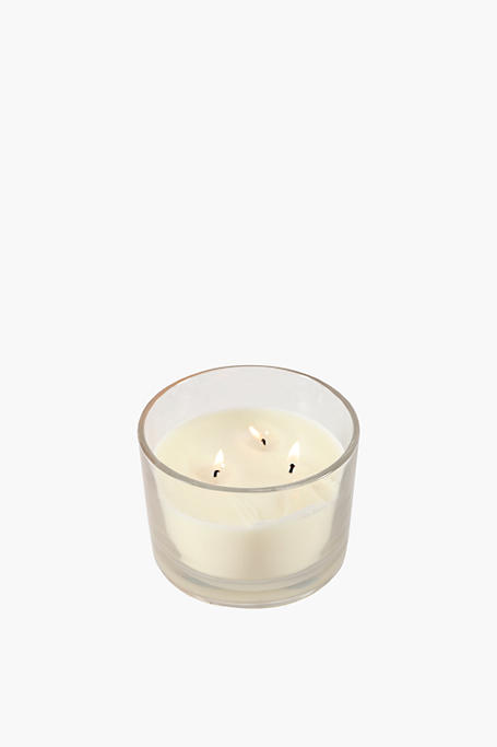 Glass Waxfill Multi Wick Candle