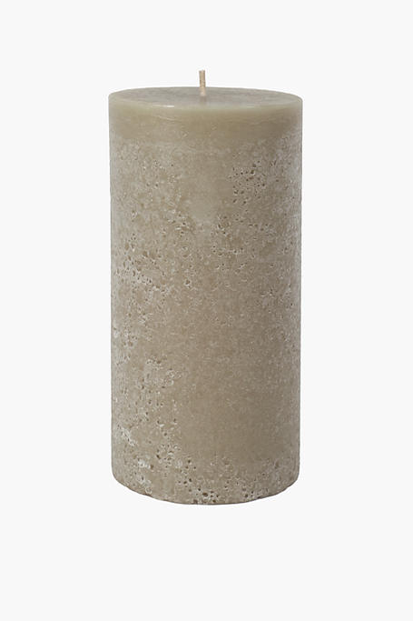 Sandalwood Rustic Candle, 7,5x20cm