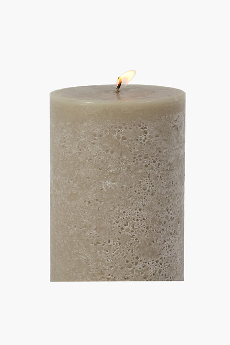 Sandalwood Rustic Candle, 7,5x20cm
