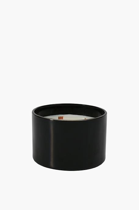 Deep Amber And Rose Waxfill Candle