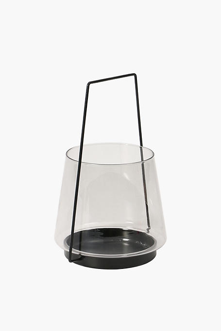 Smokey Glass Lantern