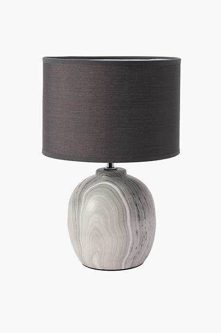 Marble Ceramic Lamp Set