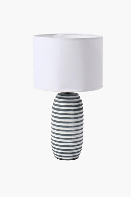 Classic Stripe Lamp Set Tall
