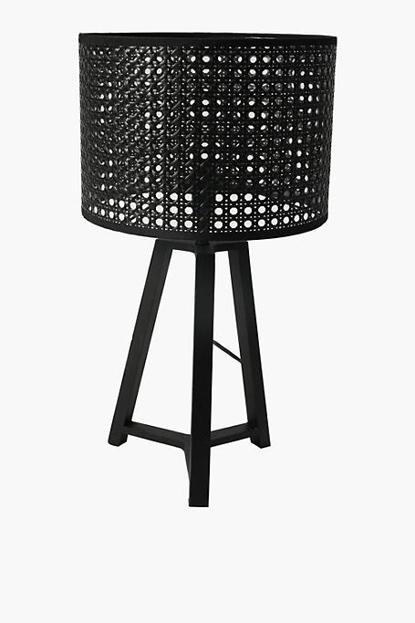 Mesh Drum Table Lamp Set, Metal Mesh Drum Lamp Shade