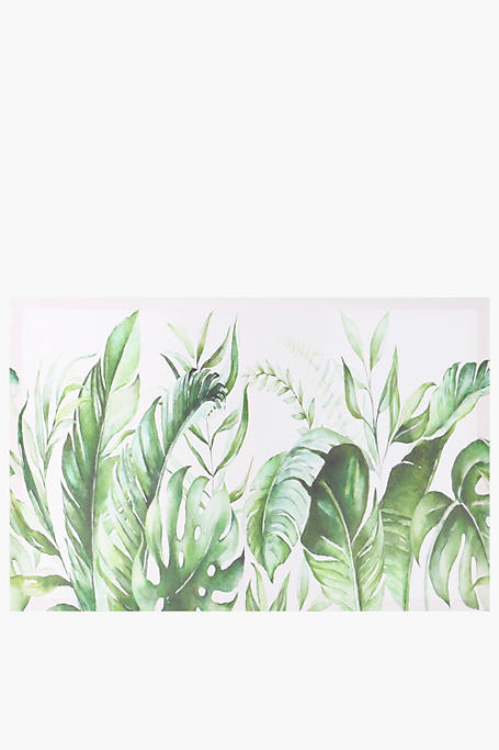 Tropical Leaf Canvas 40x60cm