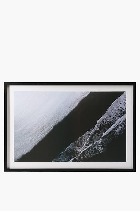 Coastal Waters Framed Canvas 60x90cm