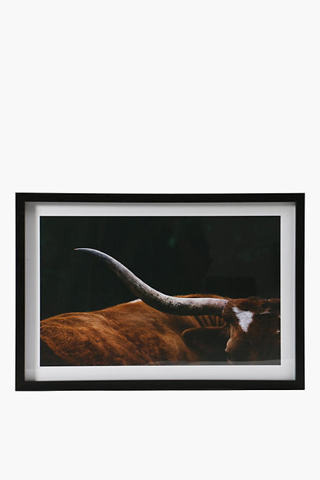 Nguni Framed Canvas 40x60cm
